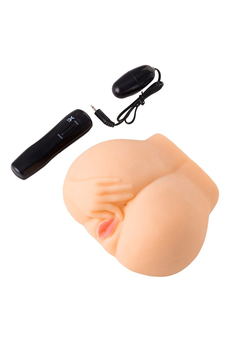 Masturbator realan TOIFA Juici Pussi Chantal sa vibracijom, vagina i anus, TPR, telesni, 14.5 s